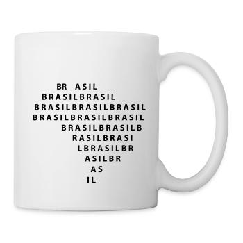 Brasilien - Brasil - Tasse - Weiß - Rechts