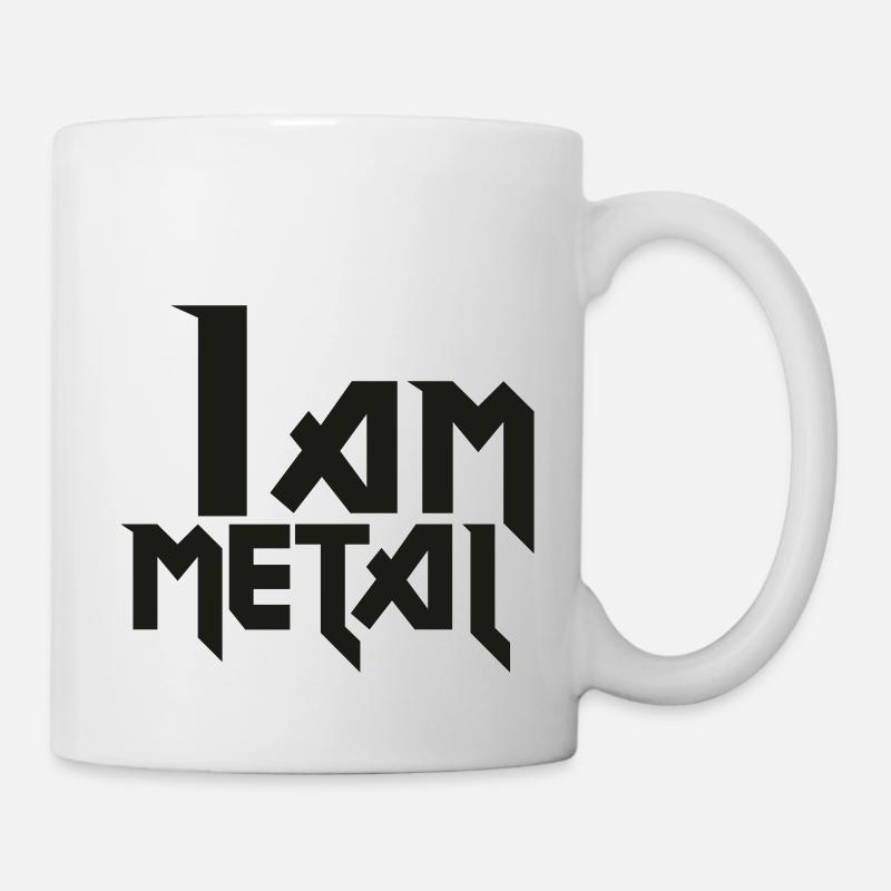metal - Mug - white