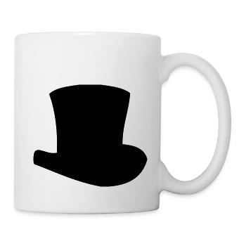 Zylinder - Tasse - Weiß - Rechts