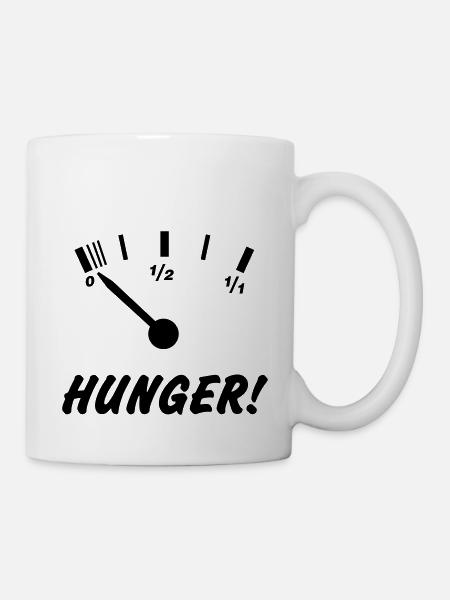 HUNGER! - Mug - white