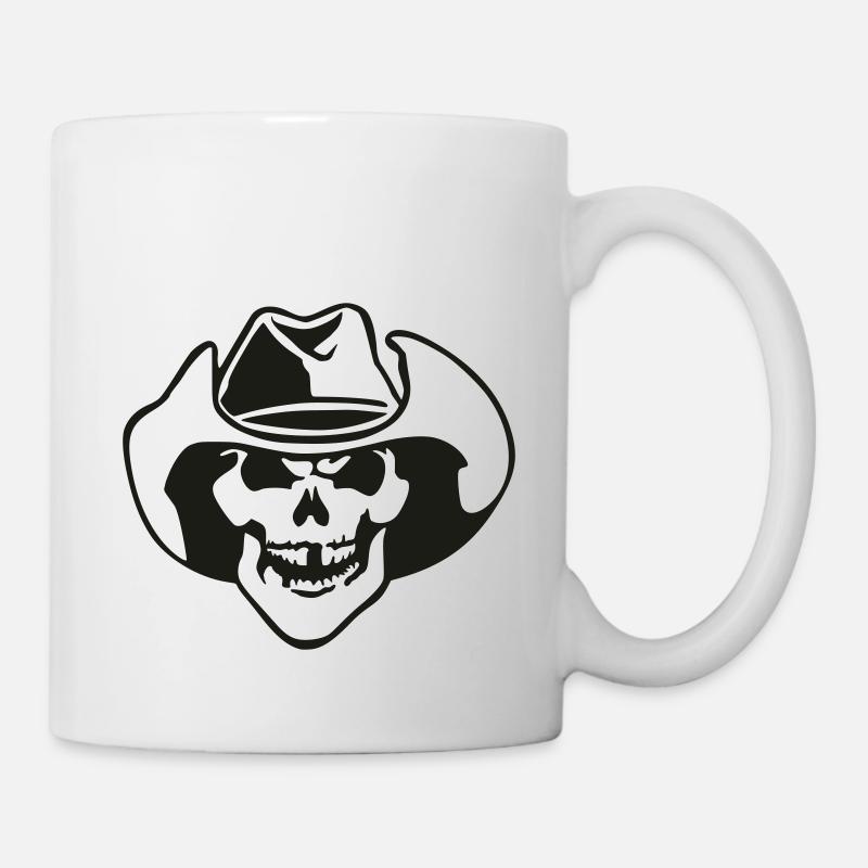 bone head / bone head - Mug - white