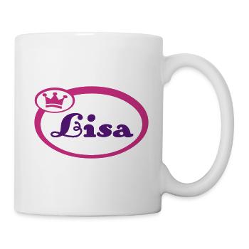 naamlisa - Mug blanc - blanc - Droite