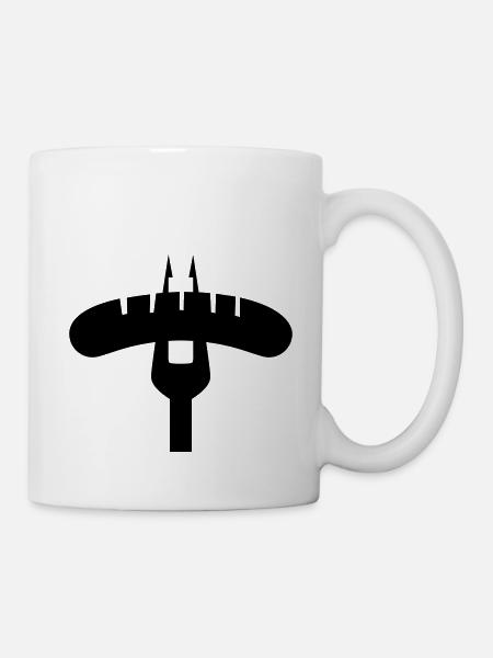 Coole Wurst - Tasse - Weiß