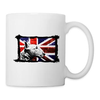 Bull-terrier - Mug blanc - blanc - Droite