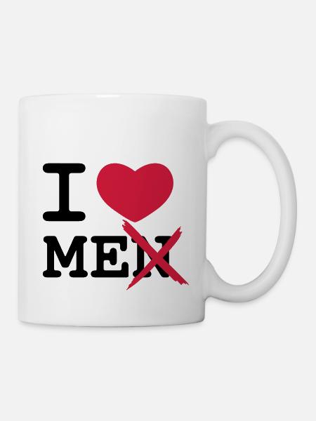 I Love Men - Mug - white