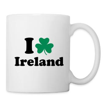 Ireland - Irland - Tasse - Weiß - Rechts