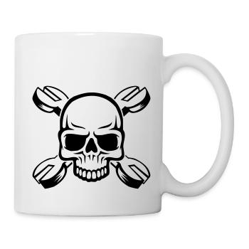 skull - Tasse - Weiß - Rechts