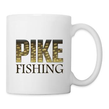Pike fishing - Mug - white - Right
