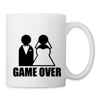 Game Over - Tasse - Weiß - Rechts