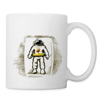 Astronaut - Tasse - Weiß - Rechts