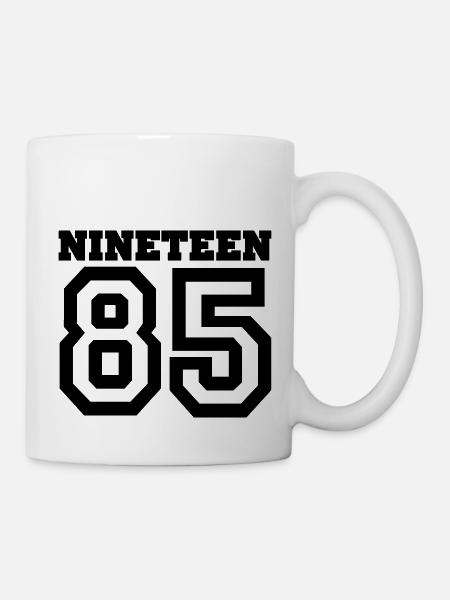 1985 - Tasse - Weiß
