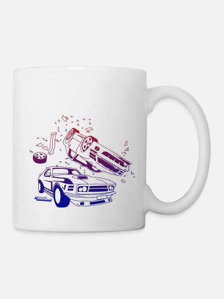 Mode d'accident Gamer - Mug blanc - blanc