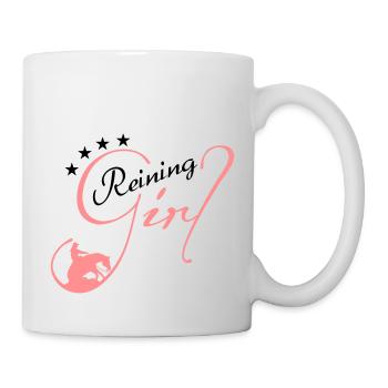 Reining Girl - Tasse - Weiß - Rechts
