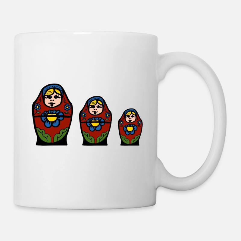 matryoshka - Mug - white