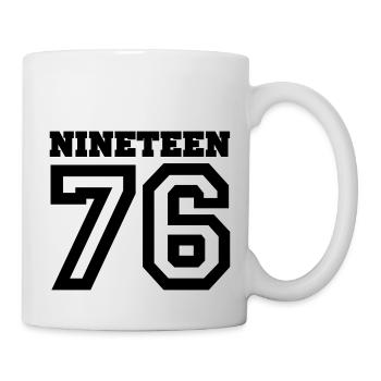 1976 - Mug blanc - blanc - Droite