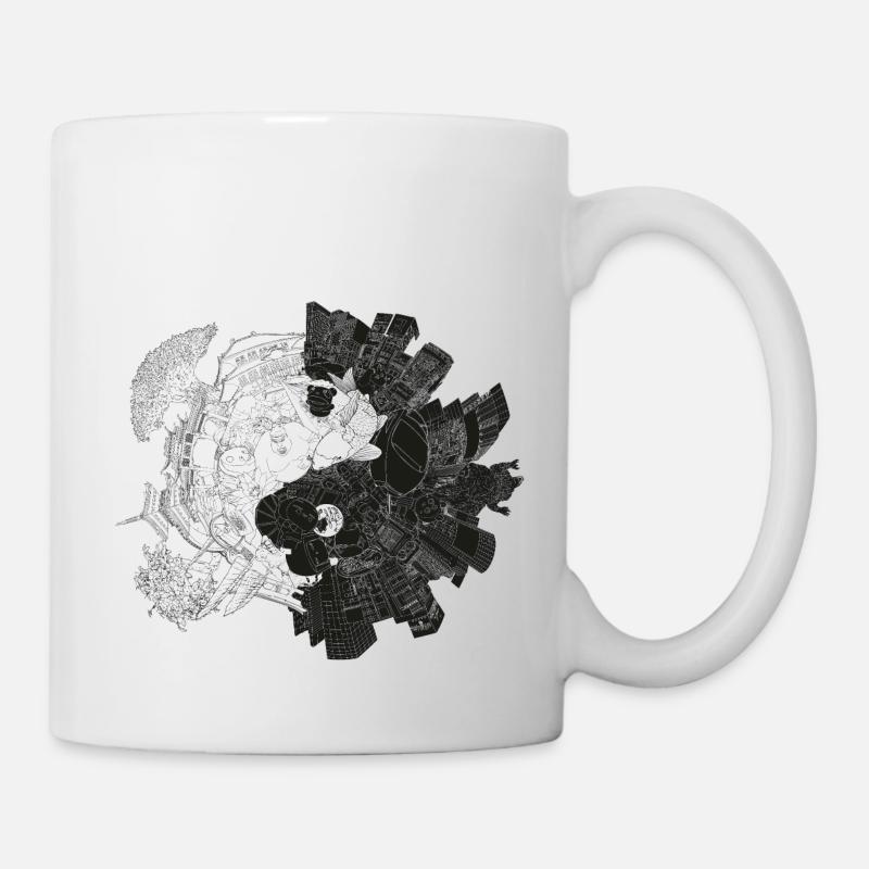 New Yin Old Yang - Mug - white