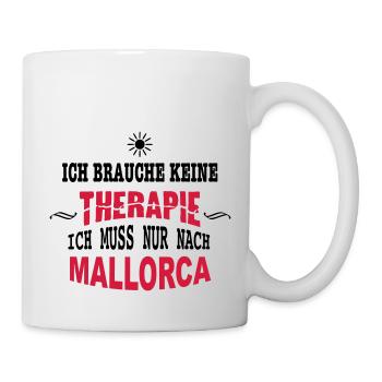THERAPIE Mallorca SONNE - Tasse - Weiß - Rechts