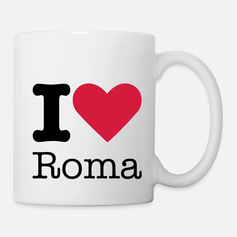 I Love Roma - Mug blanc - blanc