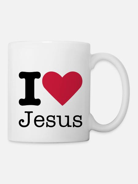I Love Jesus - Mug - white