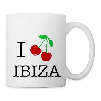 CERISE - IBIZA - Mug blanc - blanc - Droite