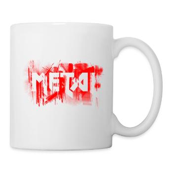 metal - Tasse - Weiß - Rechts