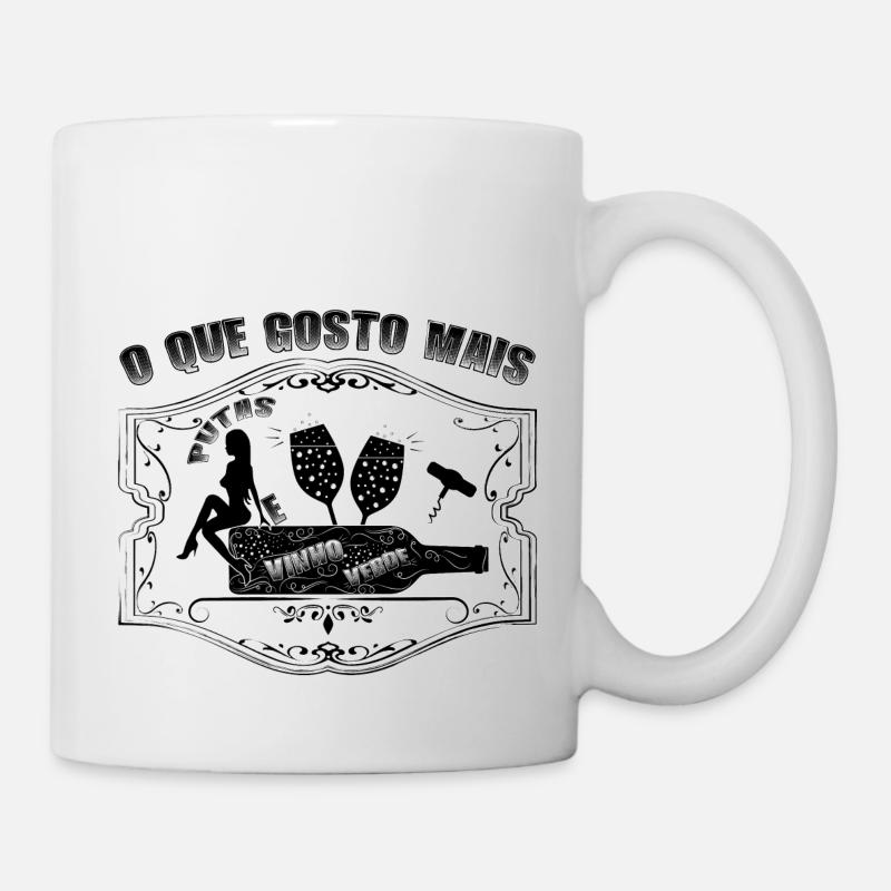 VINHO VERDE - Mug blanc - blanc