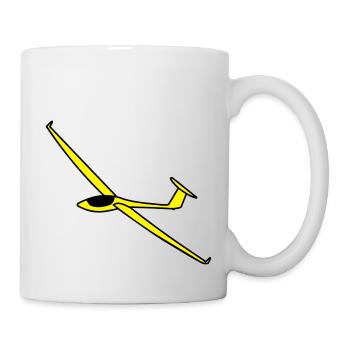 segelflugzeug asw27 - Tasse - Weiß - Rechts