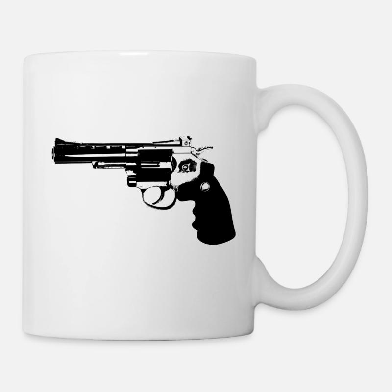 revolver - Mug - white