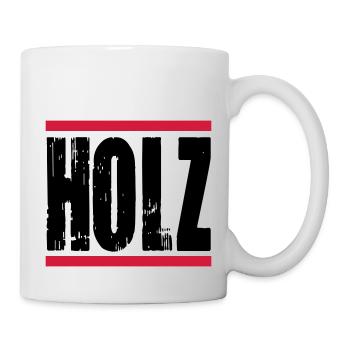 ich und mein - holz - Tasse - Weiß - Rechts
