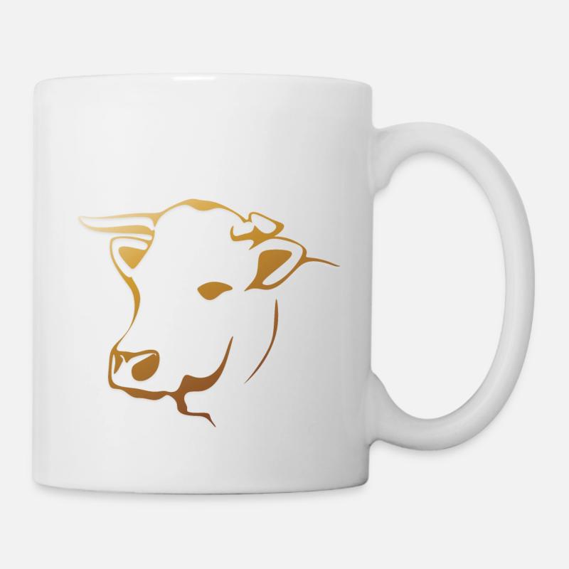 cow-1485012 - Tasse - Weiß
