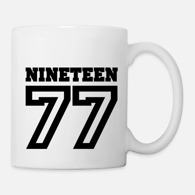 1977 - Tasse - Weiß