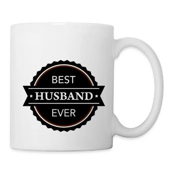 Best Husband ever - Tasse - Weiß - Rechts