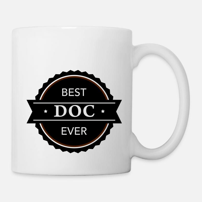 Best Doc ever - Tasse - Weiß