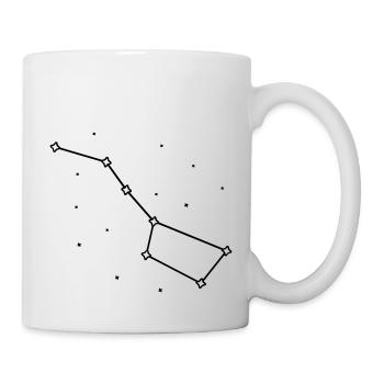 Sternbild grosser wagen - Tasse - Weiß - Rechts