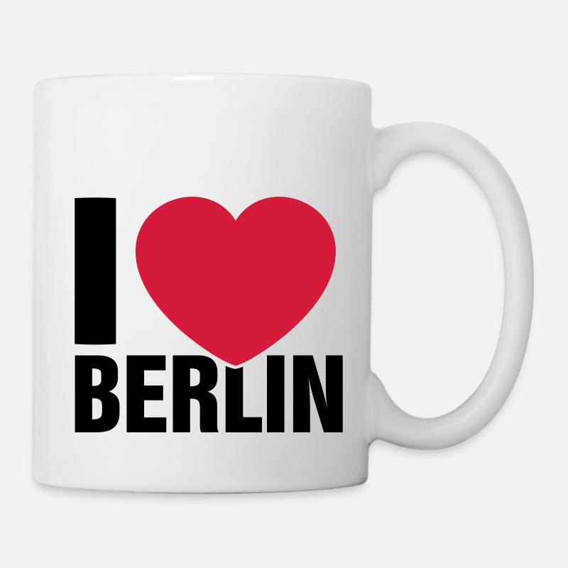I love Berlin! - Tasse - Weiß