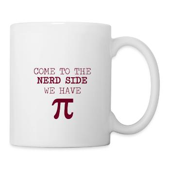 Nerd / Nerds: Venez au côté nerd - Mug blanc - blanc - Droite
