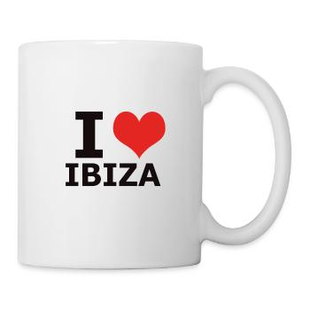 IBIZA I LOVE IBIZA - Tasse - Weiß - Rechts
