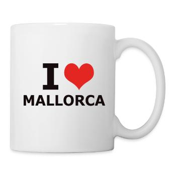 J'AIME MAJORQUE - Mug blanc - blanc - Droite