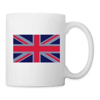 Royaume-Uni Drapeau (Union Jack) - Mug blanc - blanc - Droite