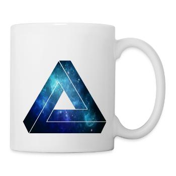 Penrose Dreieck Space - Tasse - Weiß - Rechts
