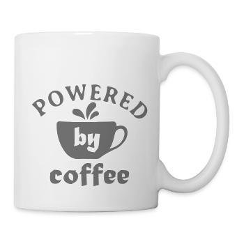 powered_by_coffee - Mug - white - Right