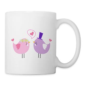 Pious lovers - Mug - white - Right
