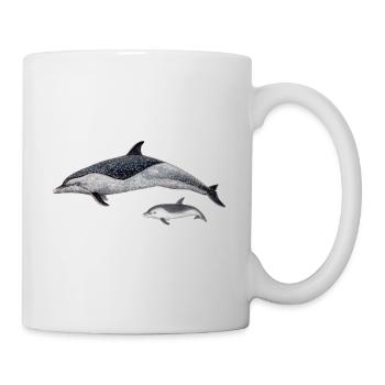 Spotted dolphin - Mug - white - Right