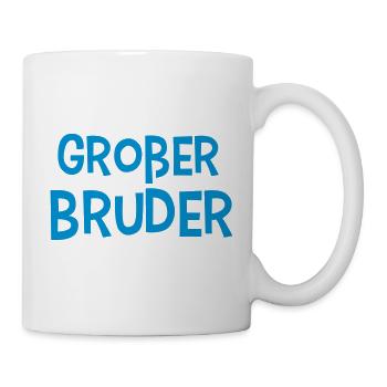 Großer Bruder - Tasse - Weiß - Rechts