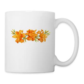 day lilies lilies flowers flowers garden garden1 - Mug - white - Right