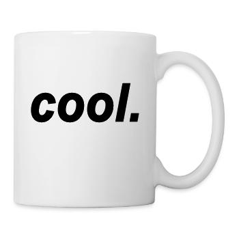 cool - Mug blanc - blanc - Droite