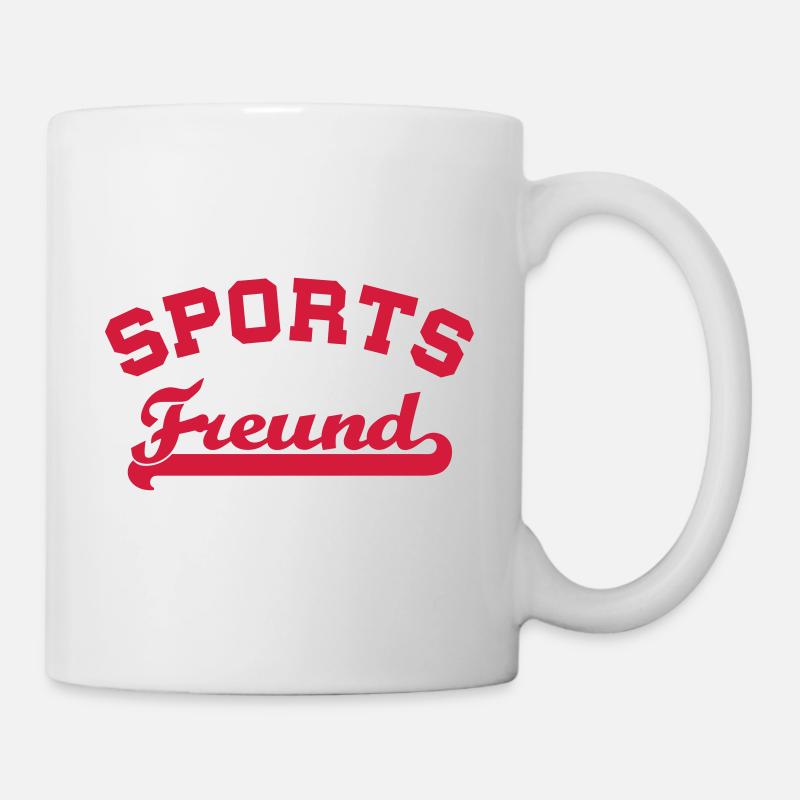 fan de sport - Mug blanc - blanc