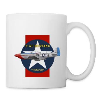 P-51 Sunny VIII - Mug blanc - blanc - Droite