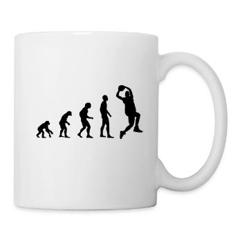 Basketball basketball basket athlete gift - Mug - white - Right