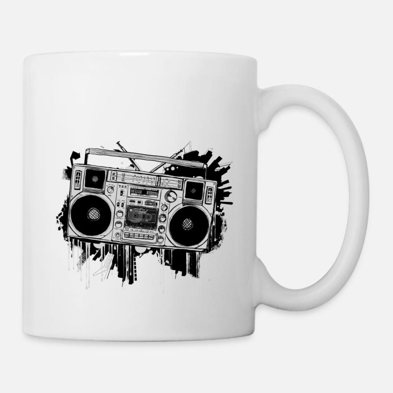 Ghetto Blaster - Mug - white